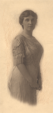 Lillian as a young woman