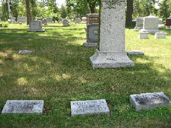 Lillian's grave in Wyuka Cemetery