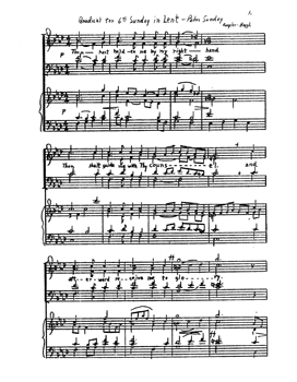 Gradual for Palm Sunday