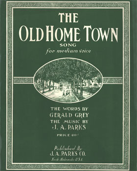 Old Home Town: song for medium voice