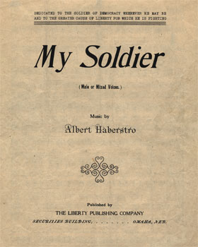 My Soldier: Male or Mixed Voices