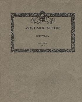 Sonatilla: For Piano, Op. 52