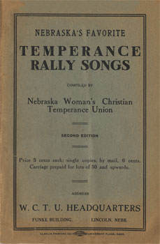 Nebraska's Favorite Temperance Rally Songs: Second Edition